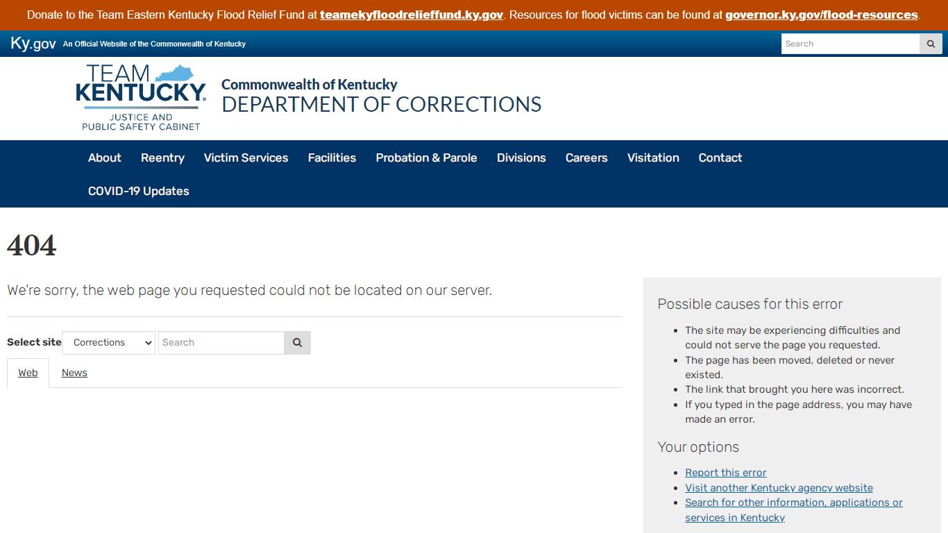 Classification of the Inmate - Kentucky